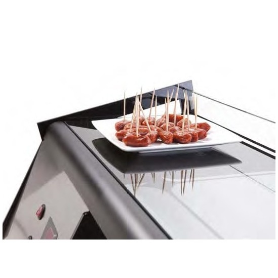 Vitrina tapas refrigerada 3 pisos