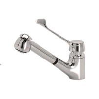 Grifo monomando con caño extensible