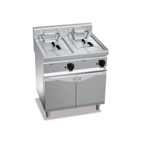 Freidora industrial 2 cubas