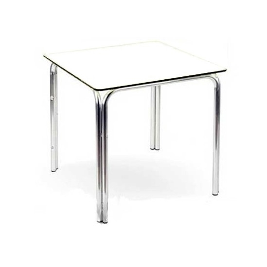 Mesa terraza con sobre compact