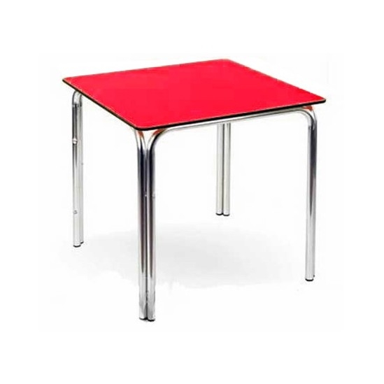 Mesa terraza con sobre compact