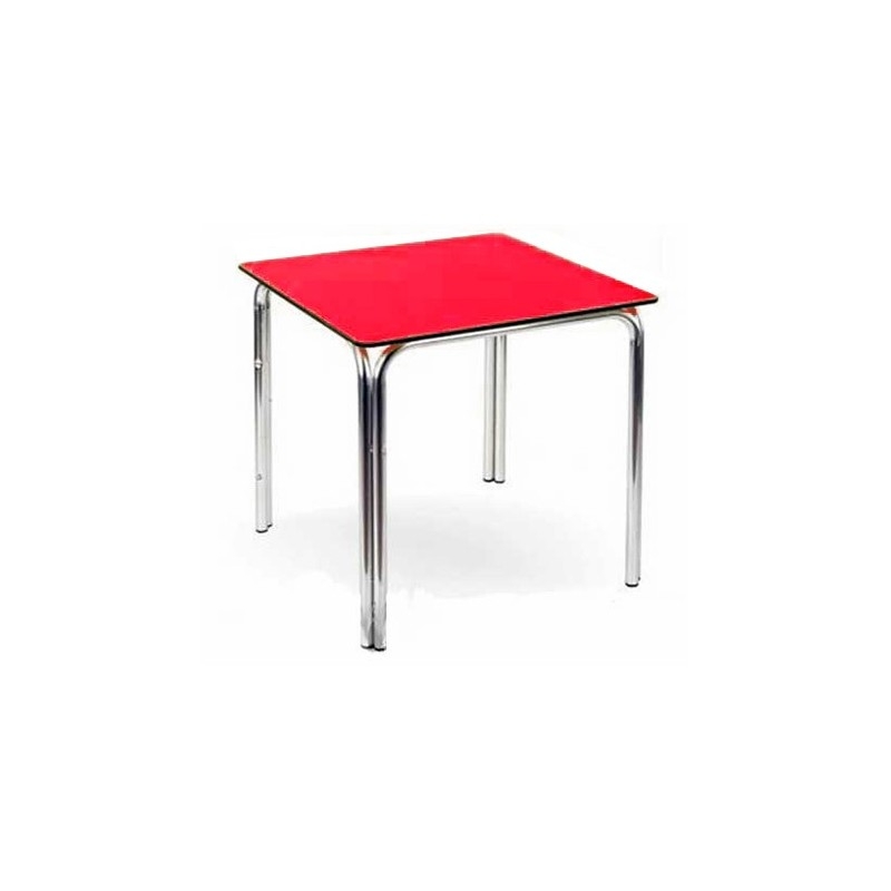 Mesa terraza con sobre compact