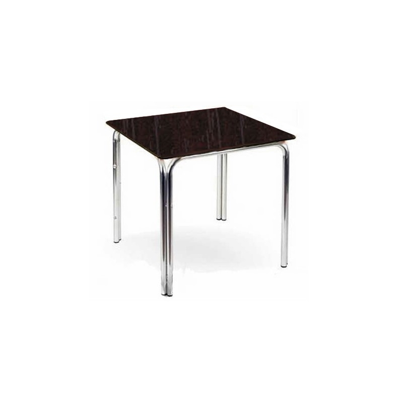 Mesa terraza con sobre compact