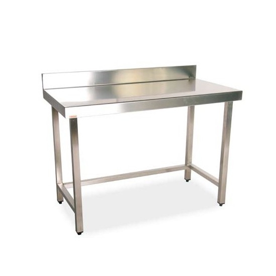 Mesa de trabajo inoxidable fondo 550