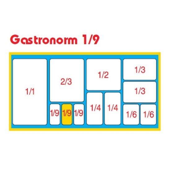 Cubetas Gastronorm plástico