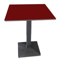 Mesa hostelería sobre compact