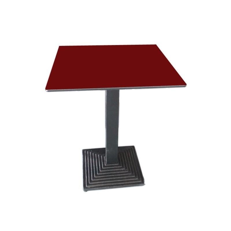 Mesa hostelería sobre compact