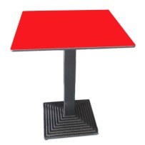 Mesa hostelería sobre compact