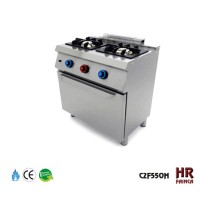 Cocina Industrial 2 fuegos snack