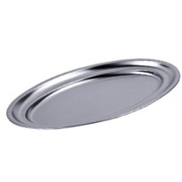 Bandeja oval plana