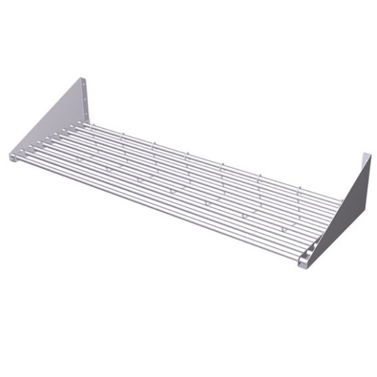 Estante mural con ganchos