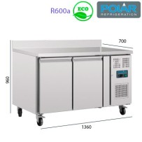 Mesa Refrigerada 2 puertas + 2 cajones