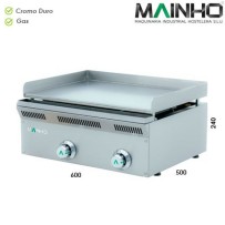 Plancha Industrial cromo Mainho 60