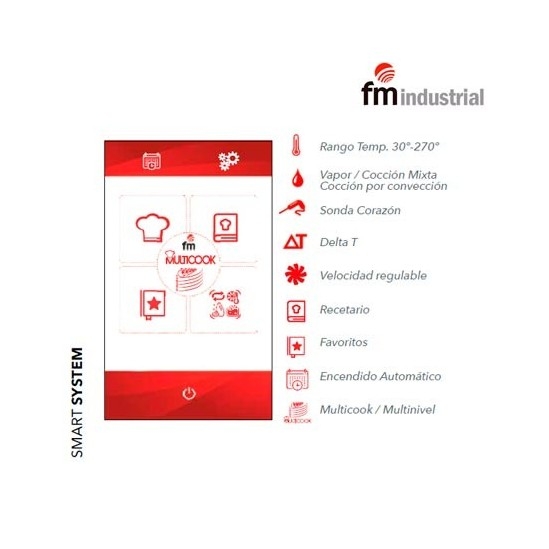 Horno de convección Gastronomía F-106- V7