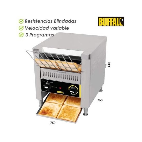 Tostador de Cinta Buffalo