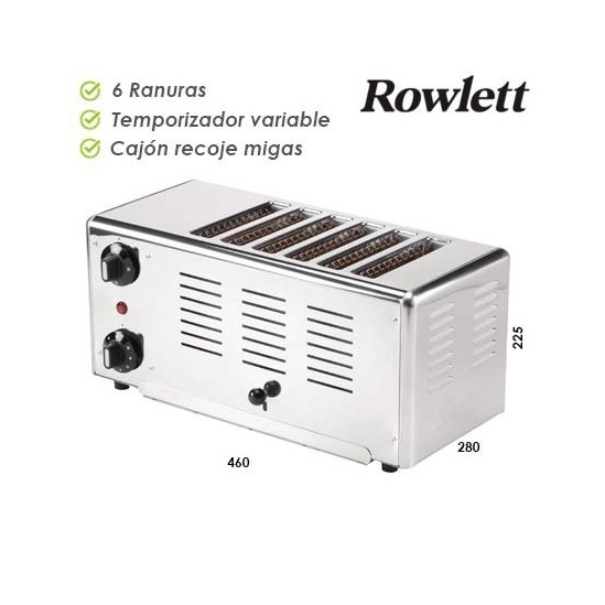 Tostador Industrial Rowlett 6 Ranuras