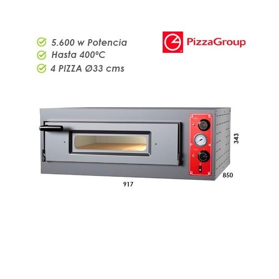 Horno pizza profesional pizzagroup