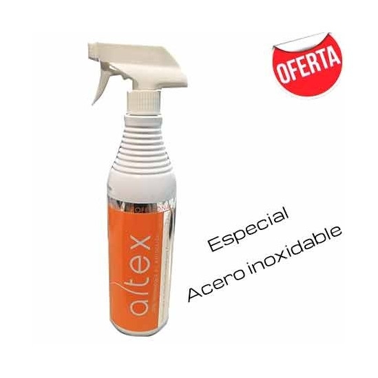 Detergente para abrillantar acero inoxidable