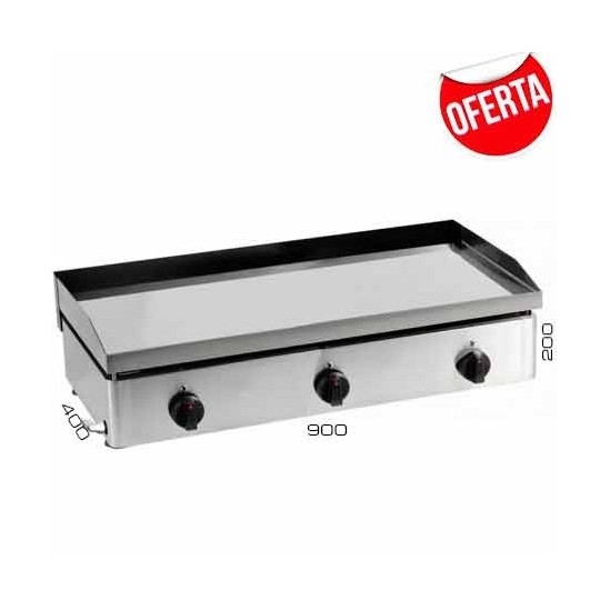 Plancha cromo recoge grasas trasero 90 cms