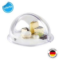 Vitrina cúpula transparente neutra