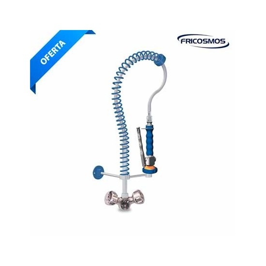 Grifo ducha 2 aguas extra bajo industrial