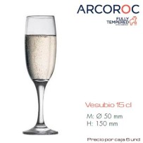 Copa Flauta Vesubio 15 Cl