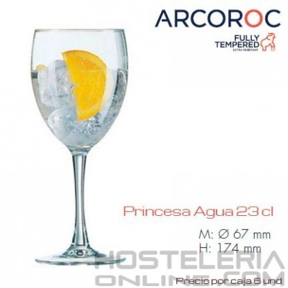 Copa Agua Princesa 23 Cl