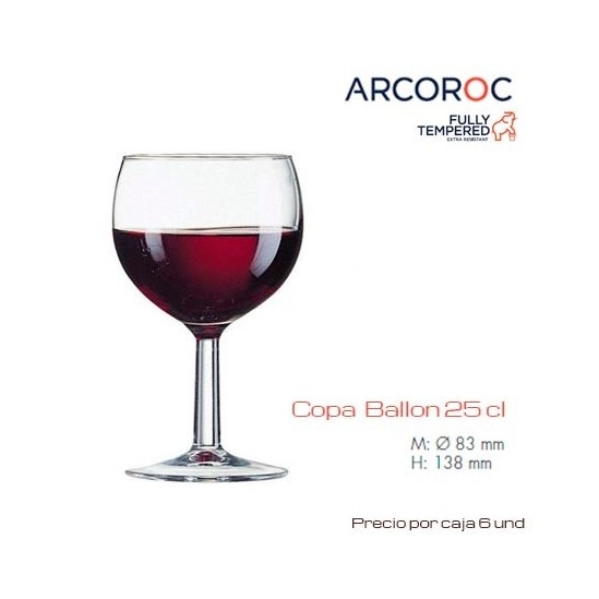 Copa ballon arcoroc