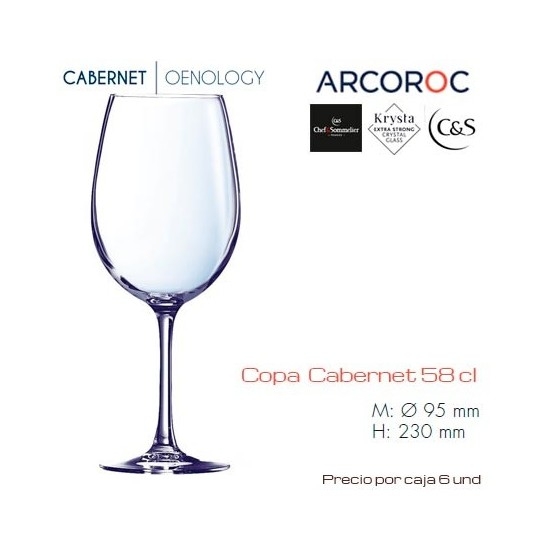 Copa Cabernet 58 cl Arcoroc