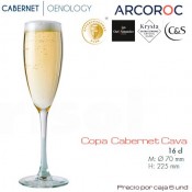 Copa Cabernet Cava Arcoroc (Caja 6 unds)