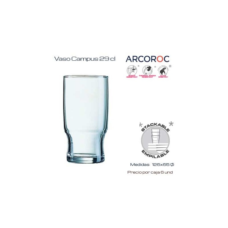 Vaso Campus Arcoroc 