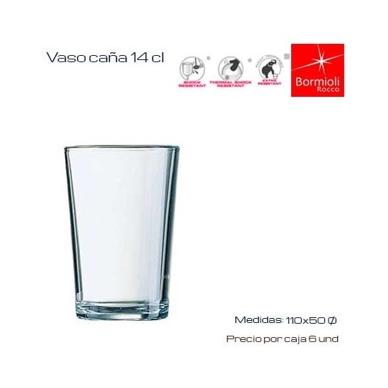 Vaso Caña 14