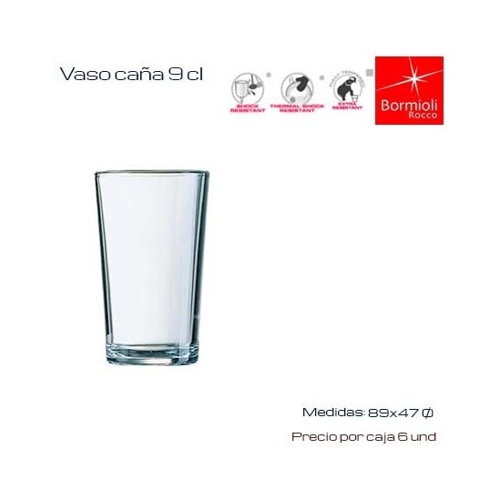Vaso Caña 9