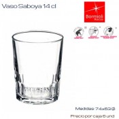 Vaso Saboya 14 (Caja 6 unds)
