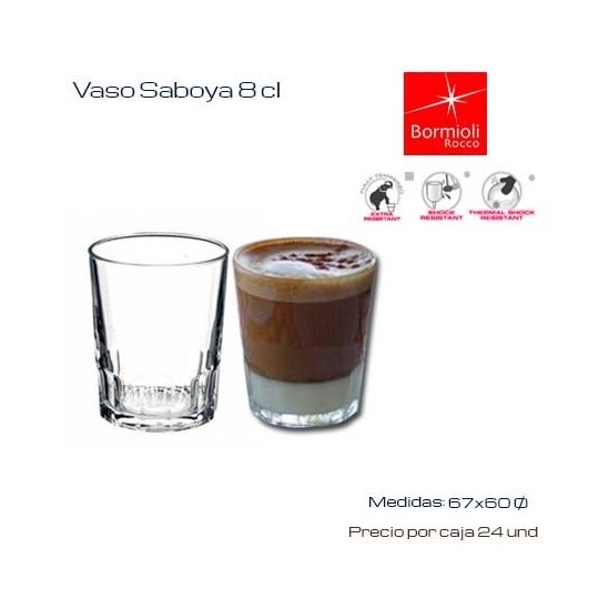 Vaso cortado Saboya 