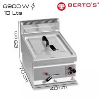 Freidora gas 10 lts Sobremesa