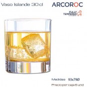 Vaso whisky Islande 30 cl (Caja 6 unds)