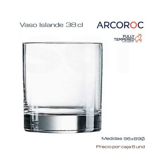 Vaso whisky Islande 38