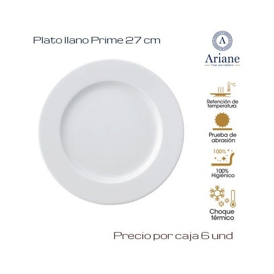 Plato llano Prime 27