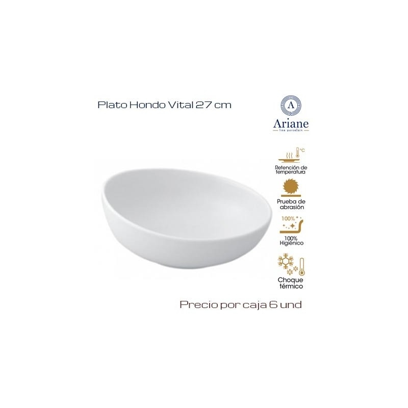 Plato hondo Vital 21