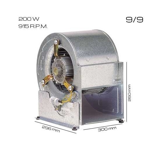  Venitaldor centrífugo 9/9 [200 W]