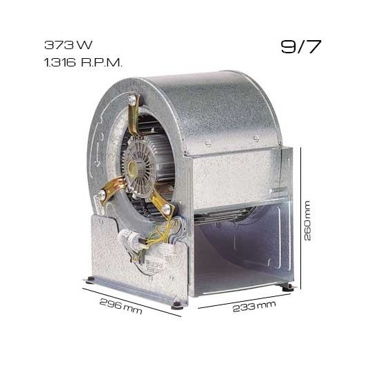 Ventilador centrífugo 9/7 [373 W]
