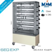 Asador de pollos vertical mcm