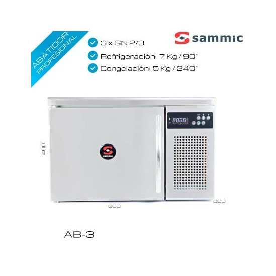 Abatidor de temperatura AB-3