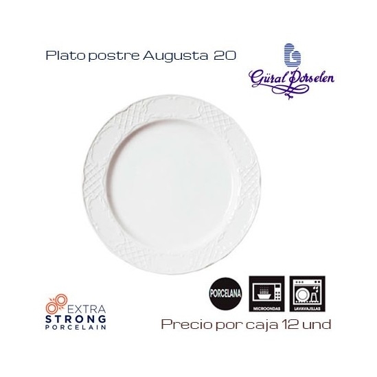 Plato postre Augusta