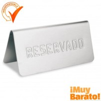 Placa mesa reservado