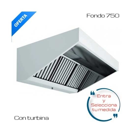 Campana industrial mural con turbina