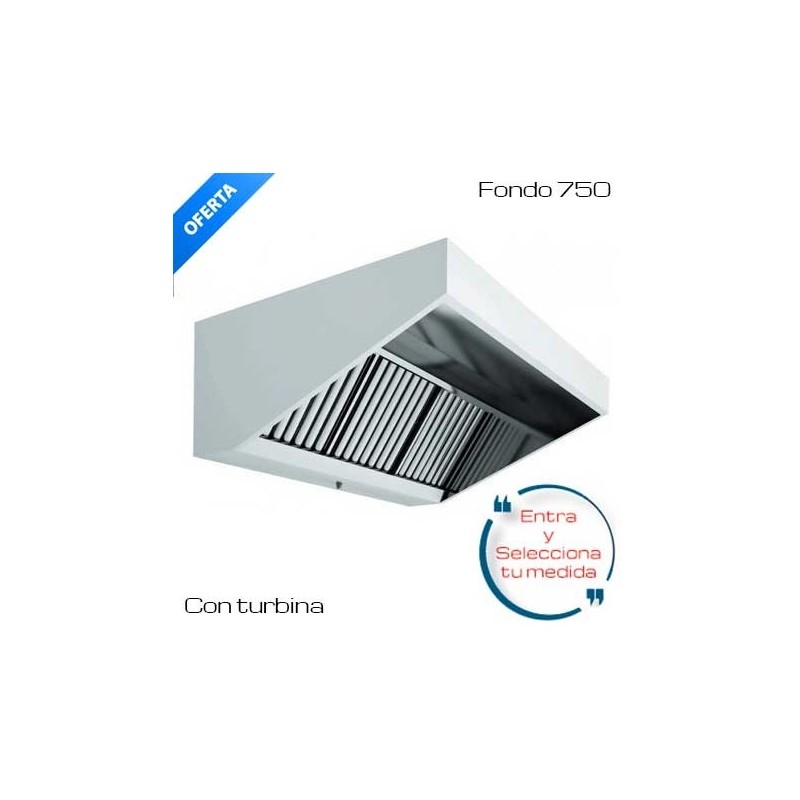 Campana industrial mural con turbina