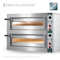 Horno para pizza eléctrico Cuppone TP 935/2