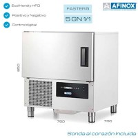 Abatidor de temperatura Afinox Faster-5